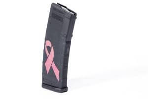 Spike’s Tactical offers pink ribbon magazines for Breast Cancer Awareness Month